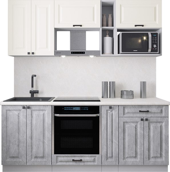 Кухонный гарнитур Интерлиния Мила Деко 2.0 - фото