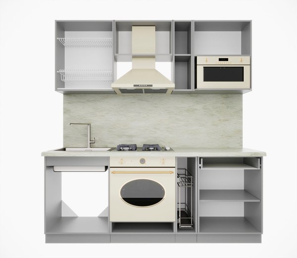 Кухонный гарнитур Интерлиния Мила Деко 2.0