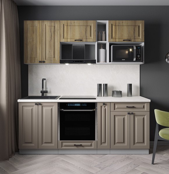 Кухонный гарнитур Интерлиния Мила Деко 2.0