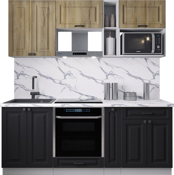 Кухонный гарнитур Интерлиния Мила Деко 2.0 - фото