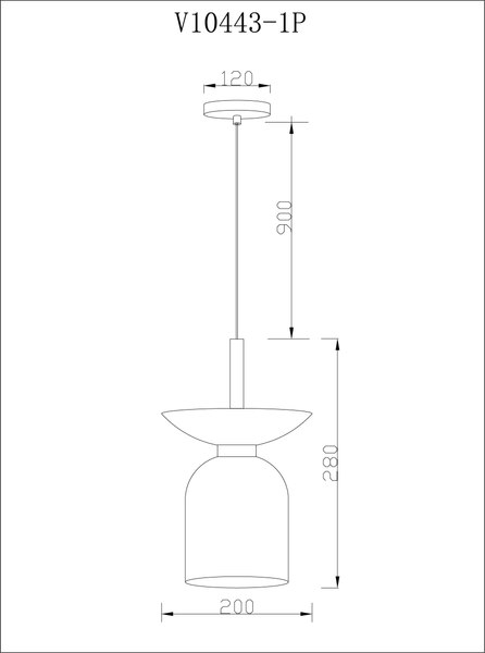 Потолочный светильник Moderli Lecce / V11554-1P