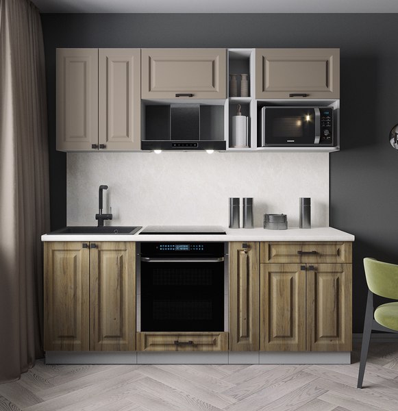 Кухонный гарнитур Интерлиния Мила Деко 2.0