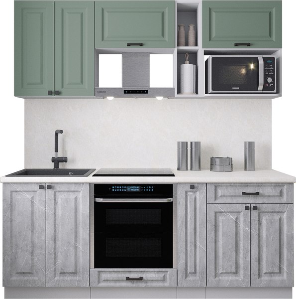 Кухонный гарнитур Интерлиния Мила Деко 2.0 - фото