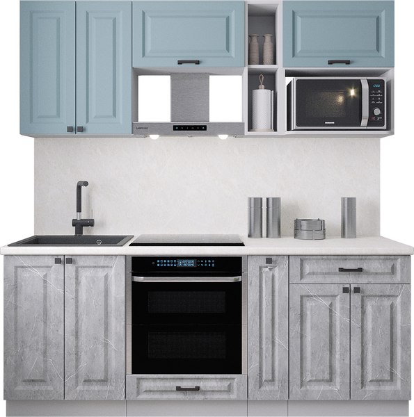 Кухонный гарнитур Интерлиния Мила Деко 2.0 - фото