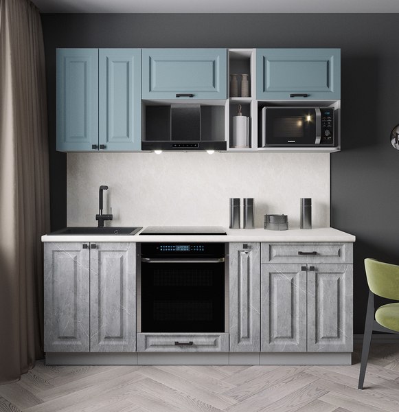 Кухонный гарнитур Интерлиния Мила Деко 2.0