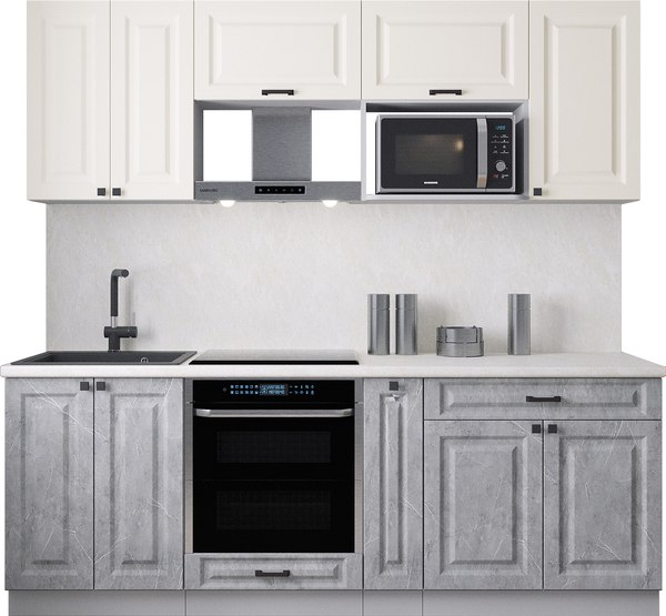 Кухонный гарнитур Интерлиния Мила Деко 2.2 - фото