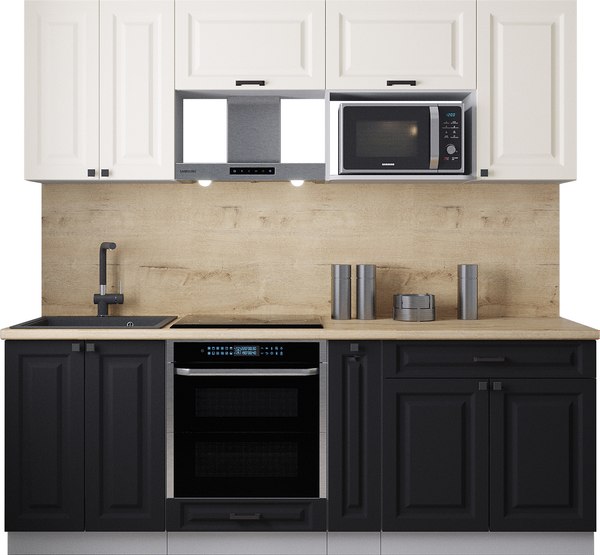 Кухонный гарнитур Интерлиния Мила Деко 2.2 - фото