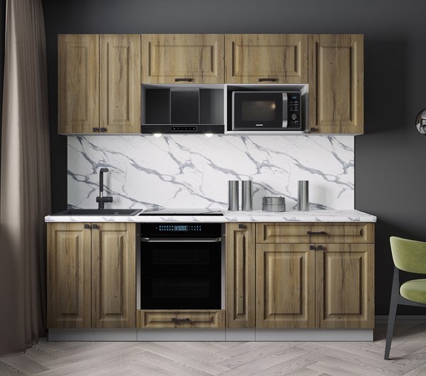 Кухонный гарнитур Интерлиния Мила Деко 2.2