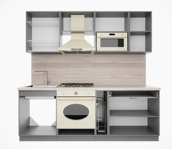 Кухонный гарнитур Интерлиния Мила Деко 2.2