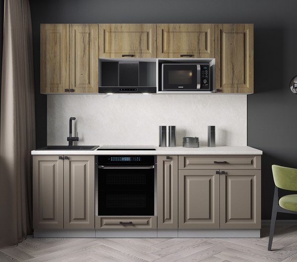 Кухонный гарнитур Интерлиния Мила Деко 2.2