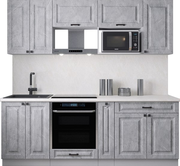 Кухонный гарнитур Интерлиния Мила Деко 2.2 - фото