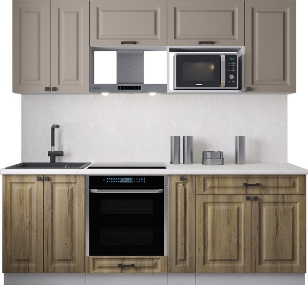 Кухонный гарнитур Интерлиния Мила Деко 2.2 - фото