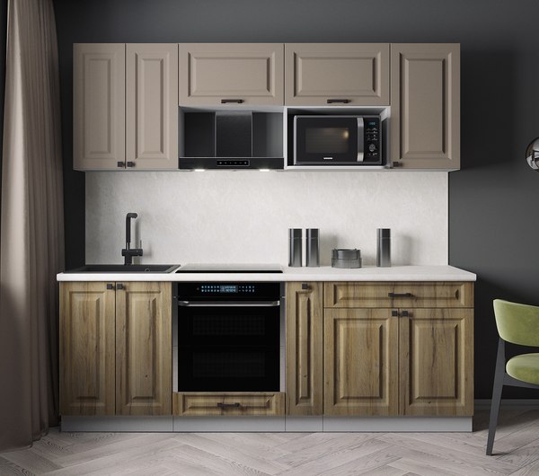 Кухонный гарнитур Интерлиния Мила Деко 2.2