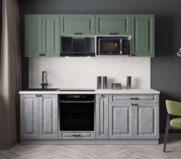 Кухонный гарнитур Интерлиния Мила Деко 2.2