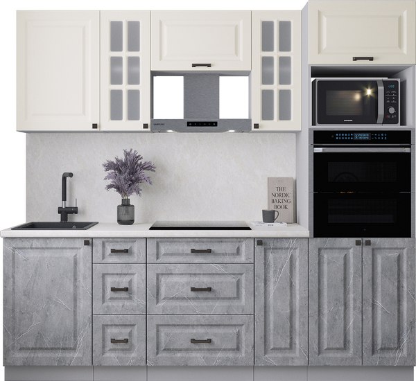 Кухонный гарнитур Интерлиния Мила Деко 2.3 - фото