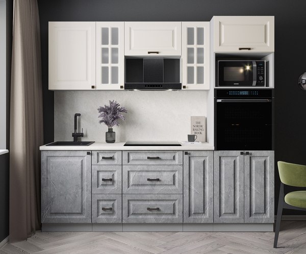 Кухонный гарнитур Интерлиния Мила Деко 2.3