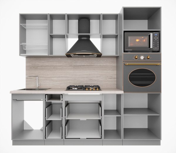 Кухонный гарнитур Интерлиния Мила Деко 2.3