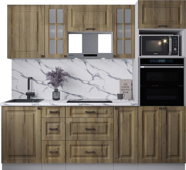 Кухонный гарнитур Интерлиния Мила Деко 2.3 - фото