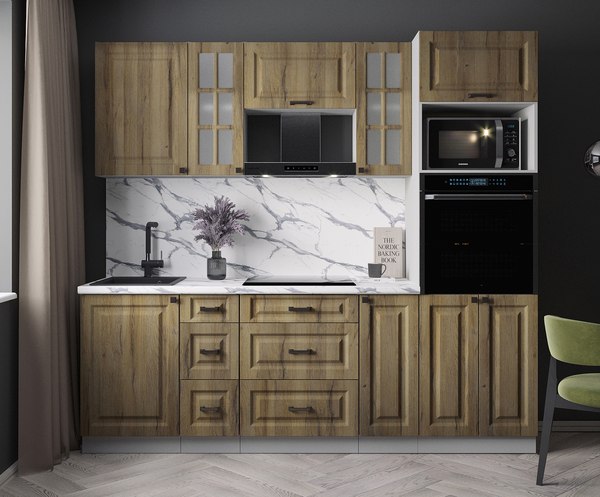 Кухонный гарнитур Интерлиния Мила Деко 2.3