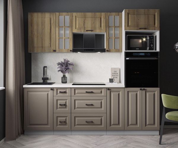 Кухонный гарнитур Интерлиния Мила Деко 2.3