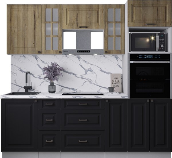 Кухонный гарнитур Интерлиния Мила Деко 2.3 - фото