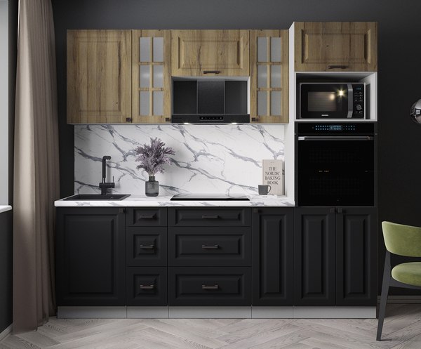 Кухонный гарнитур Интерлиния Мила Деко 2.3