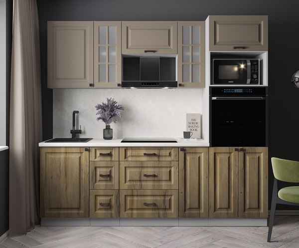 Кухонный гарнитур Интерлиния Мила Деко 2.3