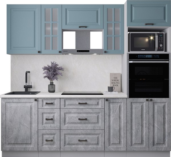 Кухонный гарнитур Интерлиния Мила Деко 2.3 - фото