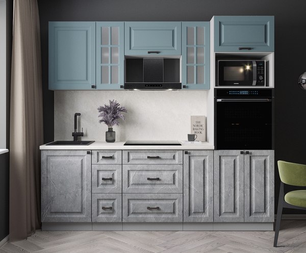 Кухонный гарнитур Интерлиния Мила Деко 2.3