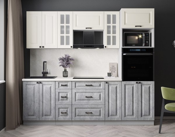 Кухонный гарнитур Интерлиния Мила Деко 2.4