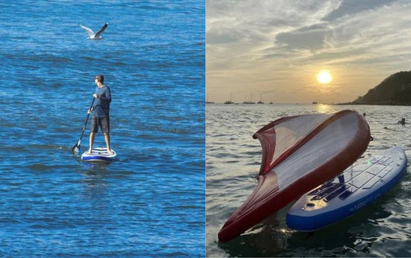 SUP-борд AERO Blue Ocean 12 (синий океан)