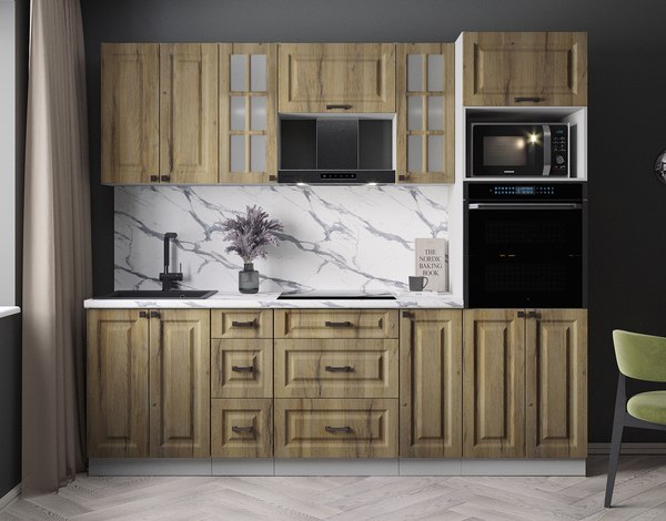 Кухонный гарнитур Интерлиния Мила Деко 2.4