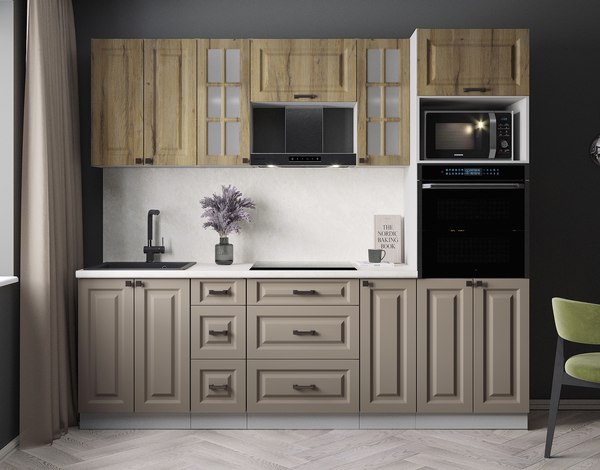 Кухонный гарнитур Интерлиния Мила Деко 2.4