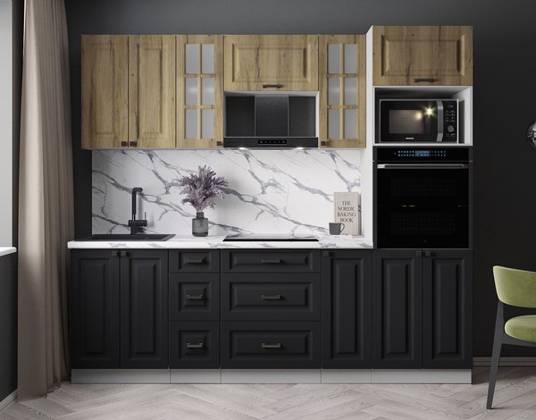 Кухонный гарнитур Интерлиния Мила Деко 2.4