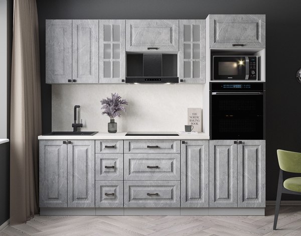 Кухонный гарнитур Интерлиния Мила Деко 2.4