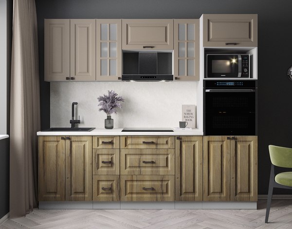 Кухонный гарнитур Интерлиния Мила Деко 2.4