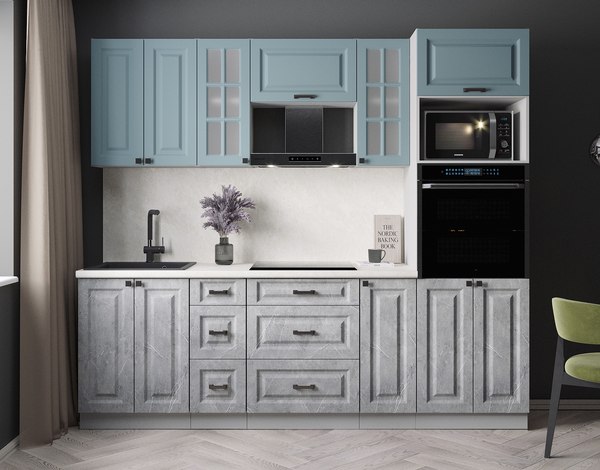 Кухонный гарнитур Интерлиния Мила Деко 2.4