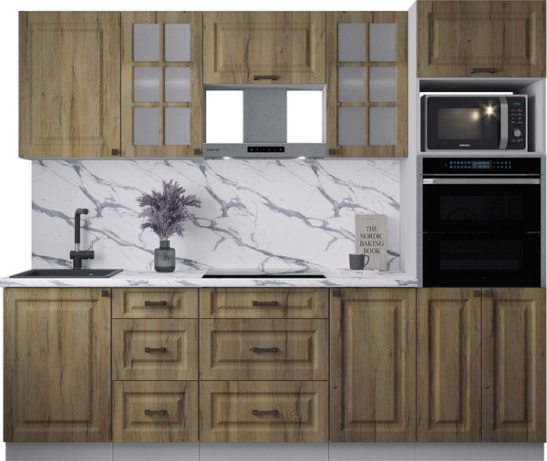 Кухонный гарнитур Интерлиния Мила Деко 2.5 - фото