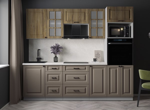 Кухонный гарнитур Интерлиния Мила Деко 2.5