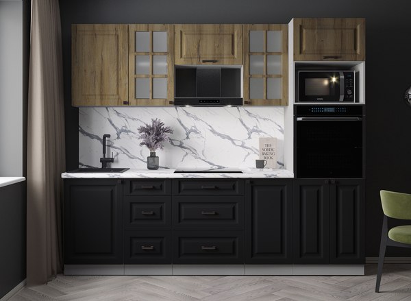 Кухонный гарнитур Интерлиния Мила Деко 2.5