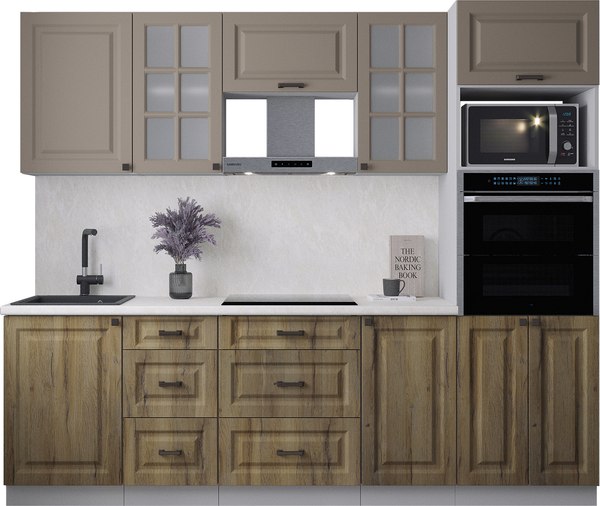 Кухонный гарнитур Интерлиния Мила Деко 2.5 - фото