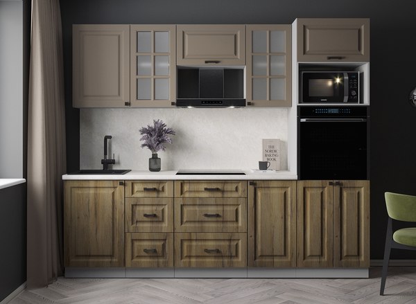 Кухонный гарнитур Интерлиния Мила Деко 2.5