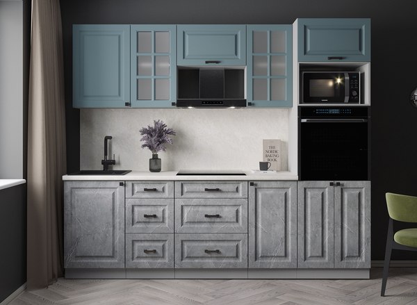 Кухонный гарнитур Интерлиния Мила Деко 2.5