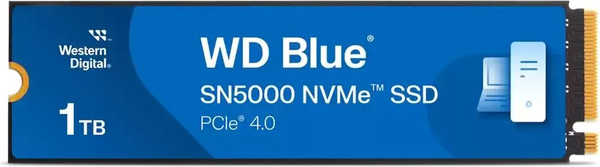 SSD диск Western Digital SN5000 Blue 1TB (WDS100T4B0E) - фото