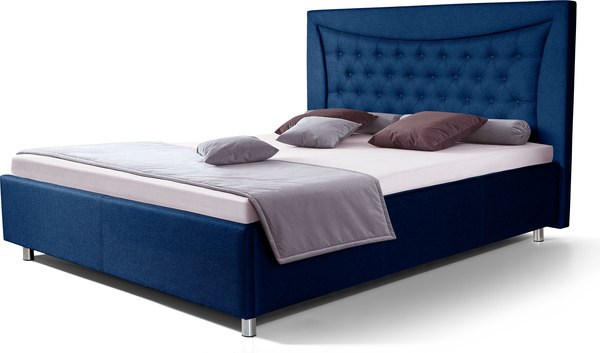 Двуспальная кровать ФорестДекоГрупп Марта 1 140x200 без ПМ - фото