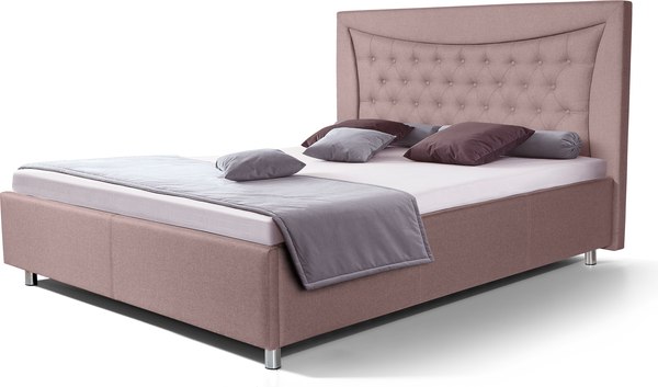 Двуспальная кровать ФорестДекоГрупп Марта 1 140x200 без ПМ - фото