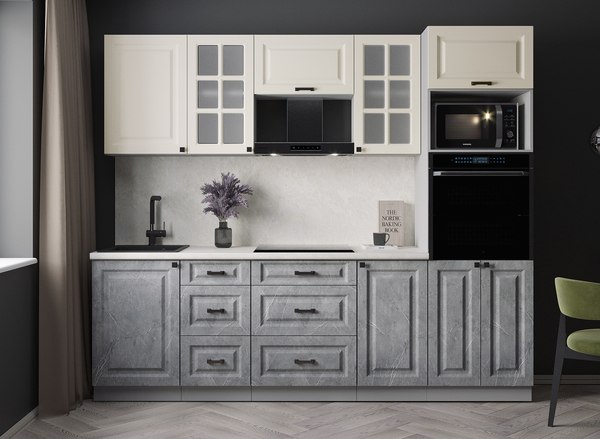 Кухонный гарнитур Интерлиния Мила Деко 2.5