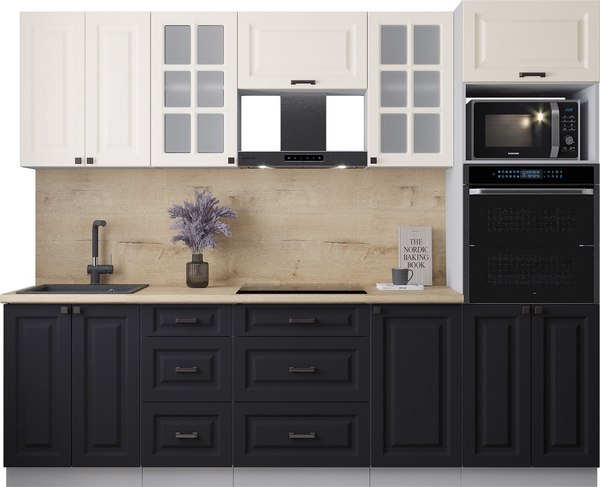 Кухонный гарнитур Интерлиния Мила Деко 2.6 - фото