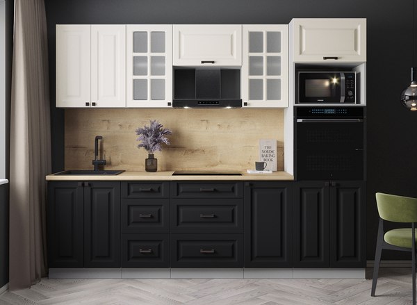 Кухонный гарнитур Интерлиния Мила Деко 2.6