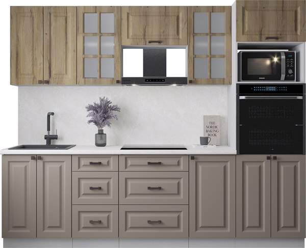 Кухонный гарнитур Интерлиния Мила Деко 2.6 - фото